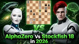 AlphaZero s INSANE Tactics from Another Universe SHOCK Stockfish 18 AlphaZero Chess