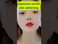 Japanese secret skin whitening❤🥰Amazing Result😍#shortsfeed #ytshort #short #winterskincare #shorts