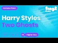 Harry Styles - Two Ghosts (Higher Key) Karaoke Piano