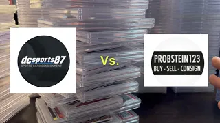 Consigning w Probstein vs dcsports87 Who sold my cards for more Process Tips eBay PSA slabs