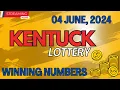 Kentucky Midday Lottery Results For - 04 Jun 2024