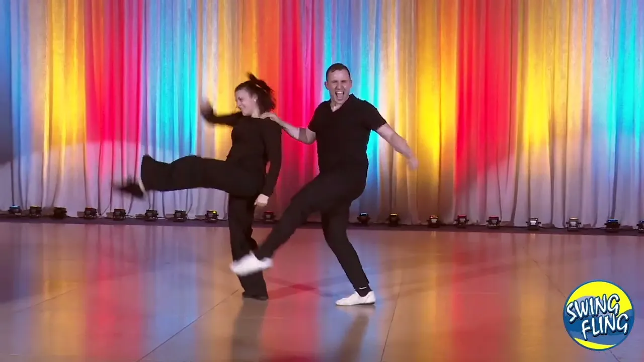 Swing Fling 2024 Superstar Show Kyle FitzGerald & Melodie Paletta