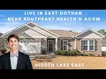 Home for sale in Dothan Alabama on the East side of town near Southeast Health and ACOM