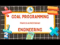 POMQM GOAL PROGRAMMING Operations Research Industrial Engineering