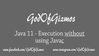 Latest Java 11 Tutorials - JEP 330