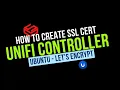 UniFi - Create Let s Encrypt SSL Cert