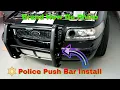 Easiest Way To Install A Police Push Bar On A Crown Victoria