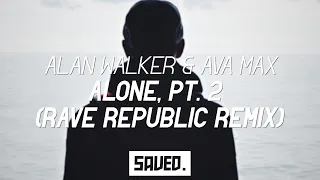 Download Alan Walker \u0026 Ava Max - Alone, Pt. 2 (Rave Republic Remix) MP3