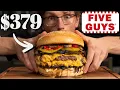 379 Five Guys Bacon Cheeseburger Taste Test FANCY FAST FOOD