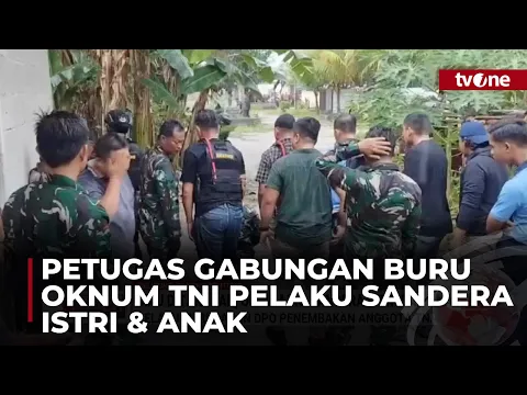 Oknum Anggota TNI Sandera Istri dan Anak saat akan Ditangkap atas Kasus Penembakan