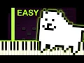 Download Lagu Uwa!! So Temperate♫ | UNDERTALE - EASY Piano Tutorial