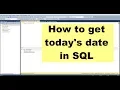 How to get Today s Date in SQL Teradata MySQL Get Yesterday s Date