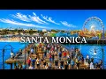 Santa Monica Beach Pier 3rd Street Promenade The Ultimate California Dream 4k Walk tour