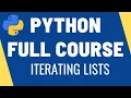 Learn Python - Iterating through Lists