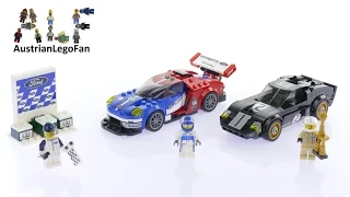 Lego Speed Champions 75881 2016 Ford GT & 1966 Ford GT40 - Lego Speed Build Review