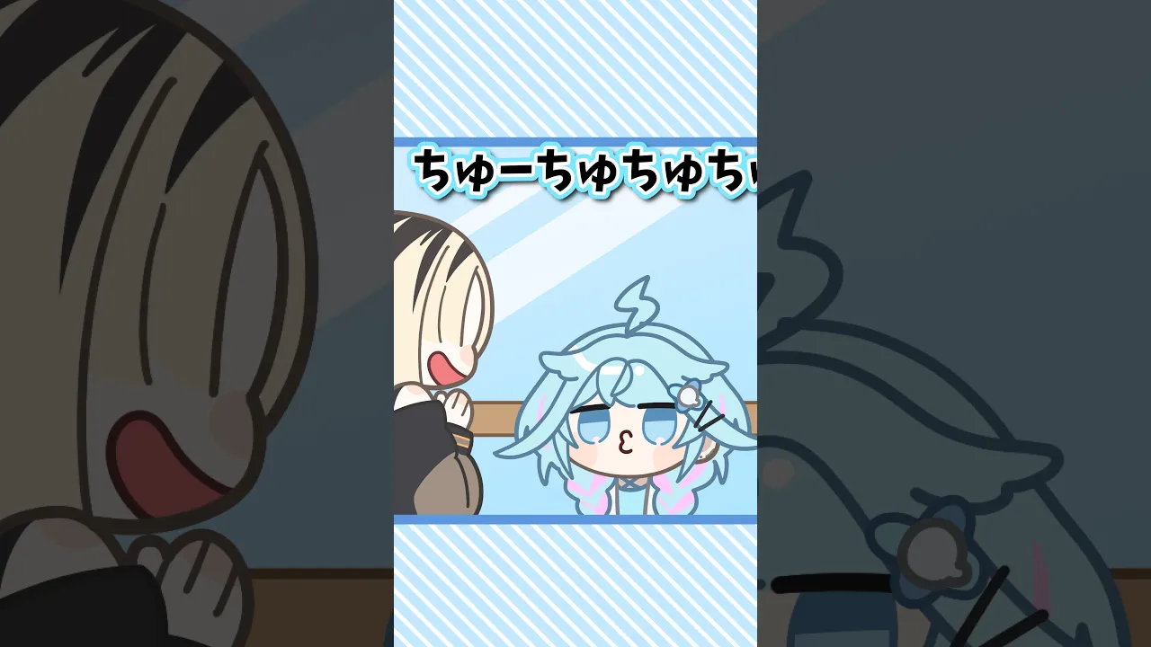 【手書き】適当なちゅ #ホロライブ  #vtuber #animat