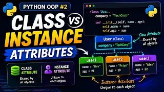 Class Attributes vs Instance Attributes Explained Python OOP Series