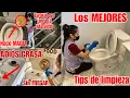 THE BEST CLEANING TIPS IN A MARATHON WE CLEAN KITCHEN GREASE AND THE BATHROOM