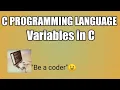 Variables in C Rules for variable declaration MCQ questions on Variables