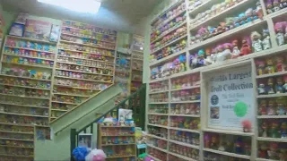 Mike Polk Jr visits the largest Troll doll collection in the world