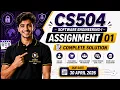 CS504 Assignment1 Solution Spring 2025 100 Correct Solution The Merciful Academy