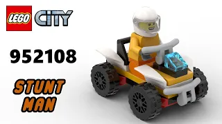 LEGO 952108 STUNT MAN | LEGO City Magazine Gift Virtual Build