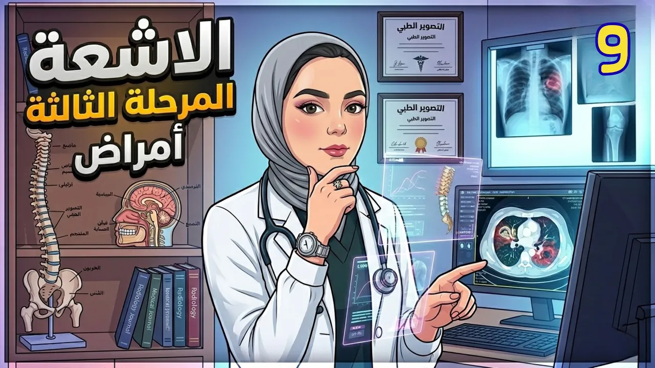 الاشعة | المرحلة الثالثة | علم الامراض الوظيفي | Lung disease | المحاضرة 9