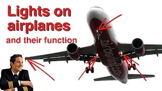 lights on airplanes explained by 