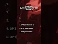 Download Lagu ranking bungou stray dogs openings