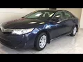 Blue 2014 Toyota Camry LE Review Newfoundland - Grand Toyota