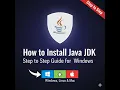 How to Install Java JDK Step by Step Guide for Windows Linux Mac