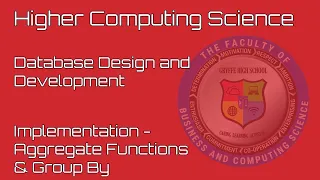 Implementation - Aggregate Functions