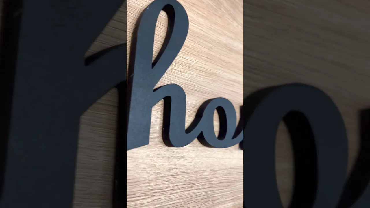'Home' Quote Wall Art