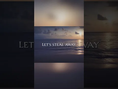 The brand new lyric video for "Steal Away" is out now on our YouTube channel! #stealaway #lyricvideo