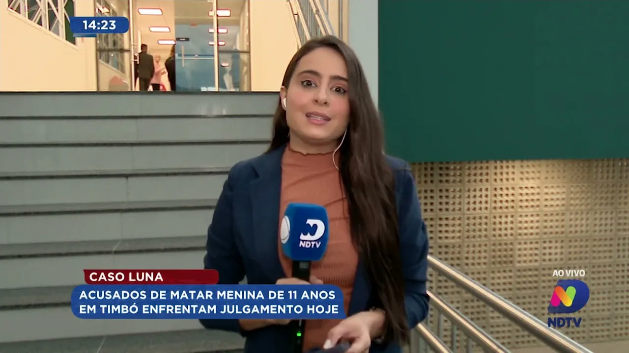 Caso Luna: acusados enfrentam o julgamento hoje em Timbó