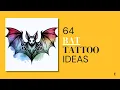 64 Bat Tattoo Design Ideas