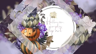 Watercolor Halloween clipart trick or treat clip art happy pumpkin PNG