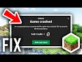 How To Fix Minecraft Exit Code 1 - Step By Step