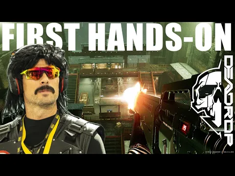 Hands on gameplay of Dr Disrespect's New Game - Deadrop by Midnight Society