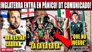 🚨INGLATERRA PANICO!!! COMUNICADO LLORAN POR ALTURA DEL AZTECA. JUGADORES DT! MÉXICO MÁS APOYADO!!