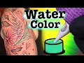 How To TATTOO WATERCOLOR Tips and Tricks to Tattooing Watercolor and more