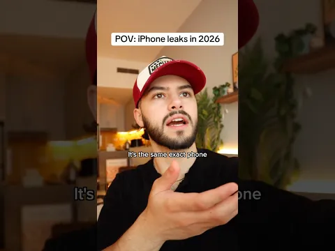 iPhone leaks now vs back then 😭