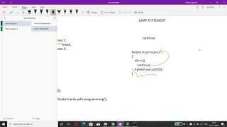 Jump statement in Java - continue keyword