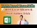 Mastering Excel Pivot Tables Interactive Data Analysis with Slicers