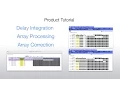 Using Array Correction and Delay Integration