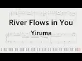River Flows in You piano tutorial - Yiruma EASY LH FREE PDF