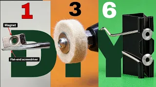 1-3-6 DIY CRAFTS & WOODWORKING TIPS - TRICKS