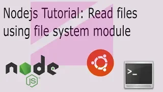 05 Nodejs Tutorial for Beginners Read files using file system module