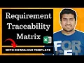 Requirement Traceability Matrix How to Create RTM with Download Example with MindMap