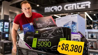 I Bought a MAXED Out Gaming Setup From Microcenter